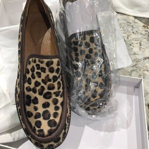 See By Chloe animal print loafers size 39.5